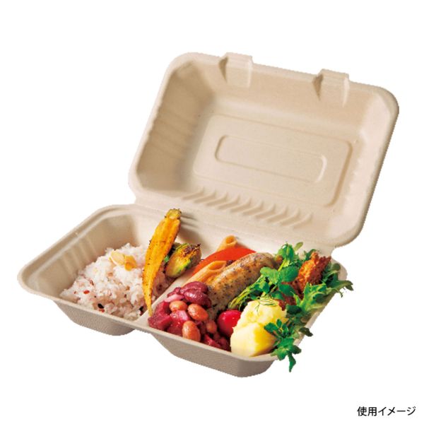 弁当容器 BBランチ 240-150-2(5枚入) パックスタイル