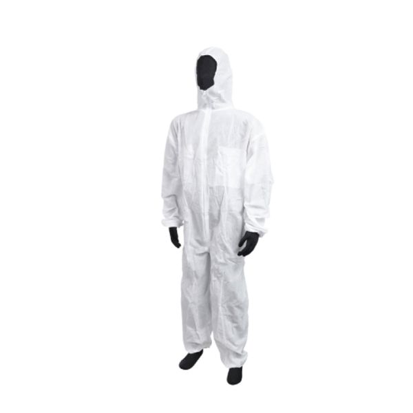 ディスポ白衣 7016 不織布つなぎ服 SMS(撥水透湿タイプ)M 川西工業