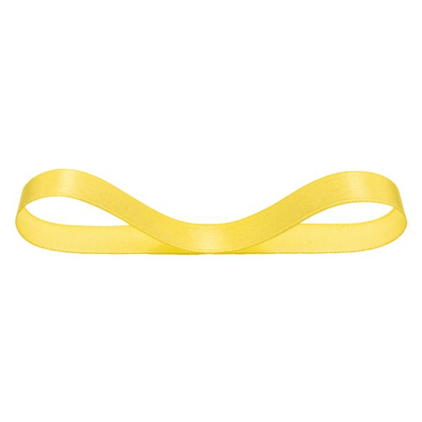 ギフト資材 1040R サテンリボン YELLOW 10mm(1巻) ヘッズ