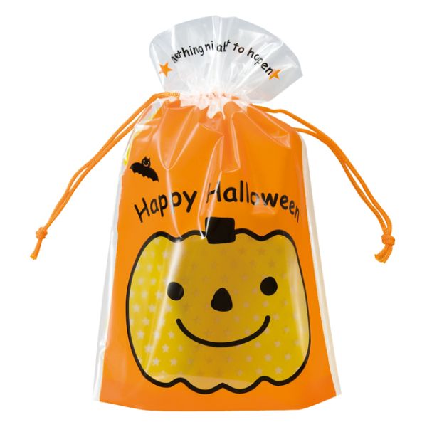 ヘッズ 布製巾着袋 ハロウィンギフト巾着バッグ-S(20枚)