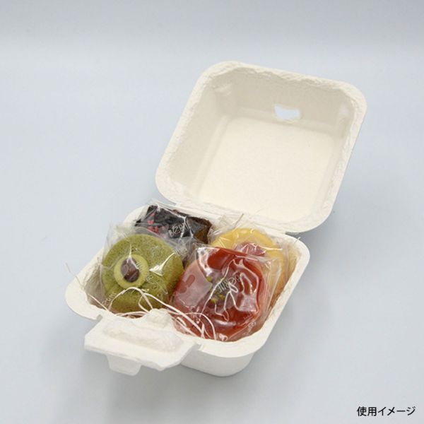 弁当容器 パルボックス(ミニ)白 日本モウルド工業