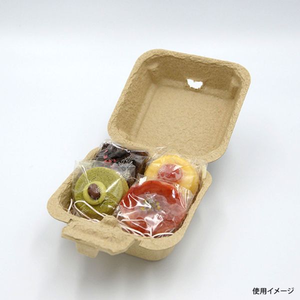 弁当容器 パルボックス(ミニ)茶 日本モウルド工業