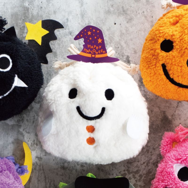 袋 ハロウィンオバケ巾着バッグ-S(10枚) ヘッズ