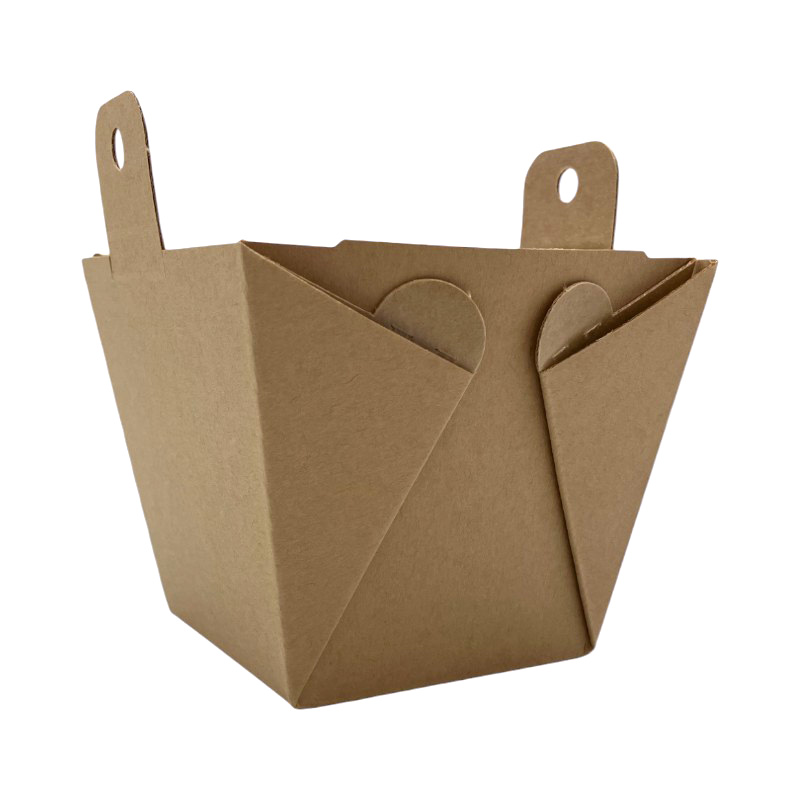 弁当容器 カフェキュートBOX 本体(茶) 廣川
