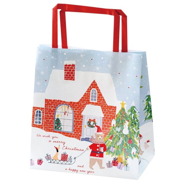 袋 クリスマスベアラーギフトペーパーバッグ-2(50枚) ヘッズ