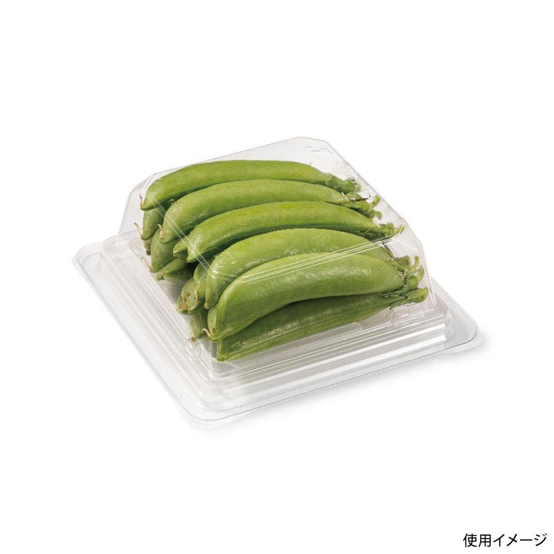 フルーツ容器 バイオニュート キューブ13-45B リスパック