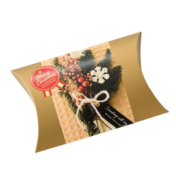 メリークリスマス強粘着リボン型シール-1(100枚) ヘッズ