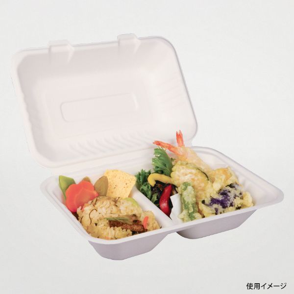 弁当容器 新ABランチ240-150-2 パックスタイル