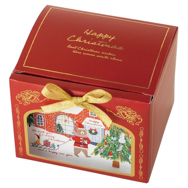 贈答箱 クリスマスベアラーウィンドウギフトボックス-M(10枚) ヘッズ