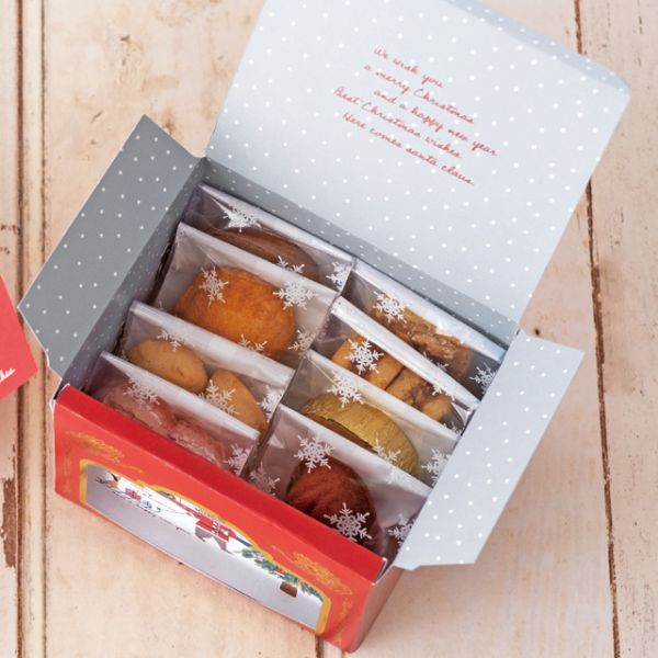 贈答箱 クリスマスベアラーウィンドウギフトボックス-M(10枚) ヘッズ