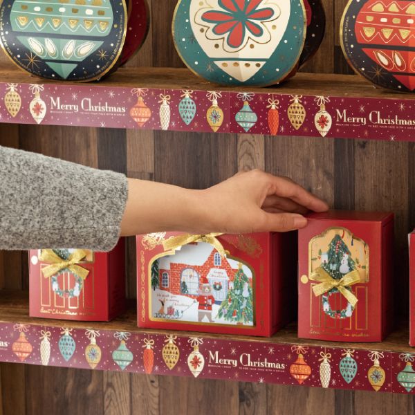 クリスマスオーナメント シール付ロール棚ポスター(1巻) ヘッズ