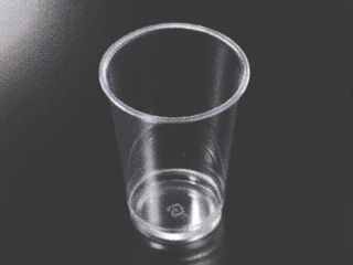 プラコップ PETカップ (R)78-300 無地 中央化学