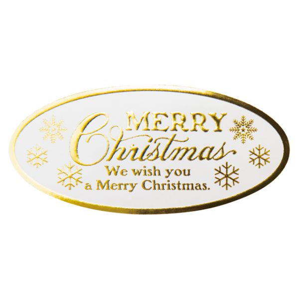 クラシカルクリスマス ギフトシール(100枚) ヘッズ