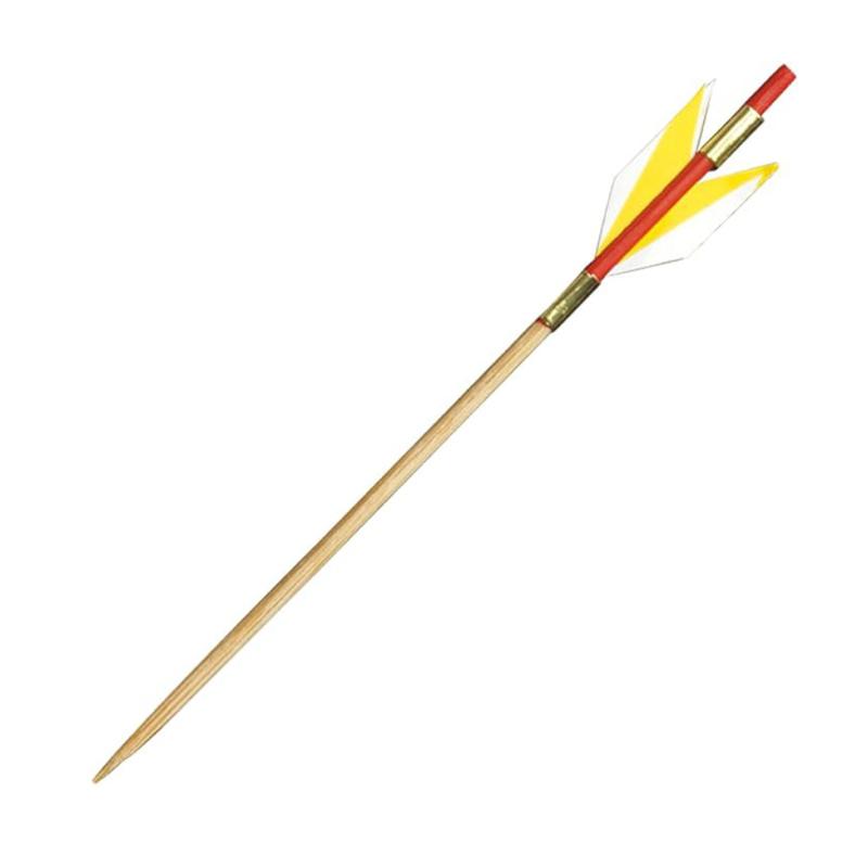 竹串 天朱矢羽根串(黄) 9cm 100本入 萬洋