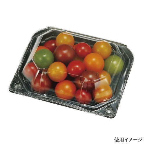 フルーツ容器 PSクリアルーフM 10H BLW エフピコチューパ
