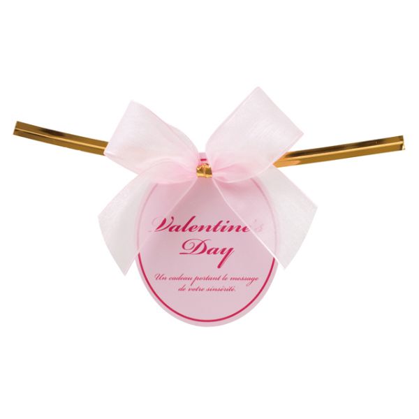 贈答用飾り バレンタインデイワイヤータイ-2(10個) ヘッズ