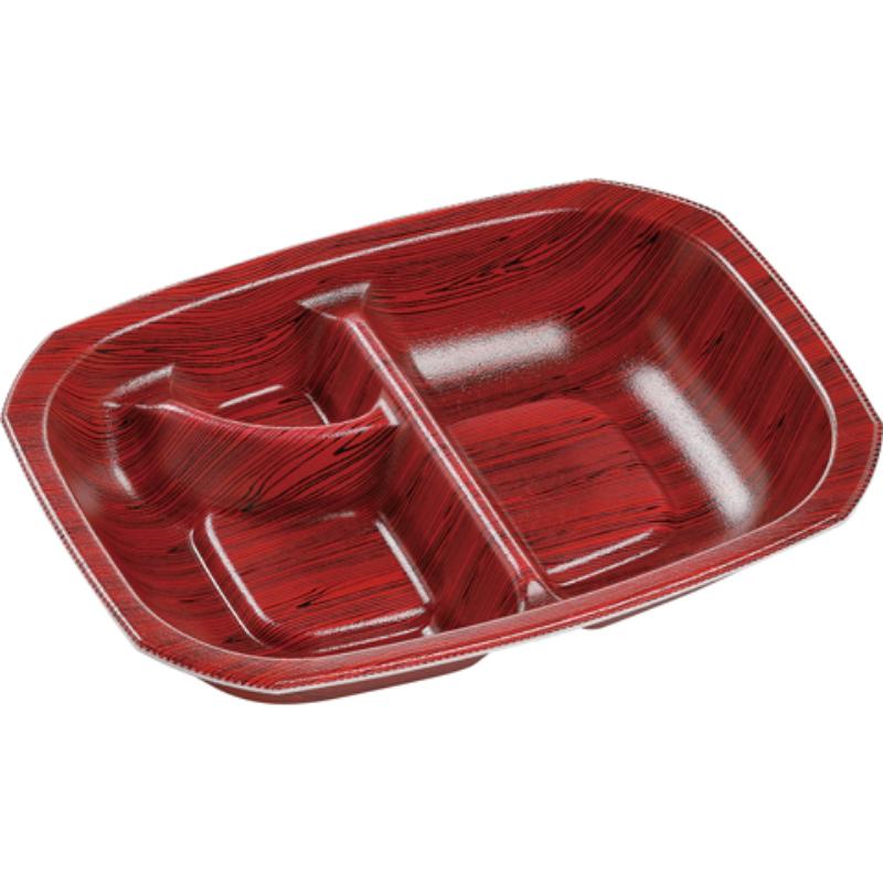 弁当容器 MFP京手箱22-16-1 渋木目W エフピコ