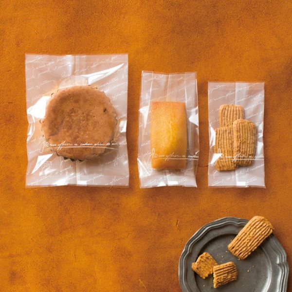 合掌袋 NEWフレンチスイーツパック クリア-4冷凍可(100枚) ヘッズ