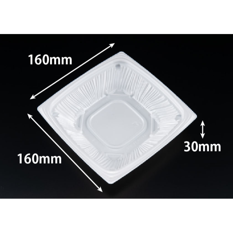 惣菜容器 バイオ ナチュール 16-30B 白 リスパック