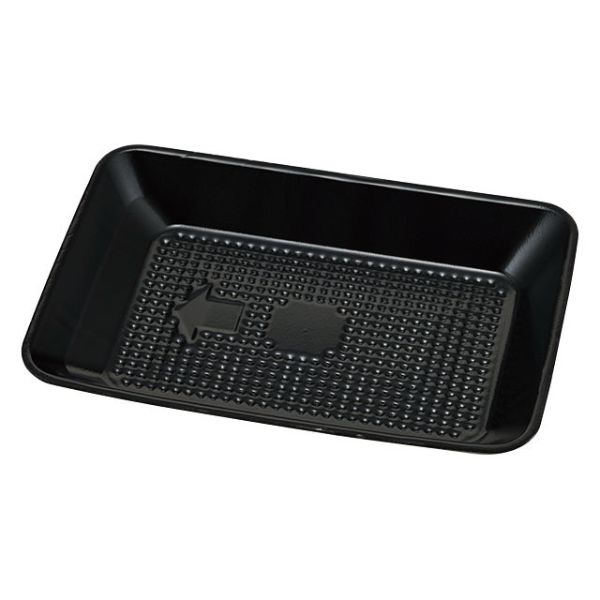 フルーツ容器 PSTR1812平 黒 エフピコチューパ