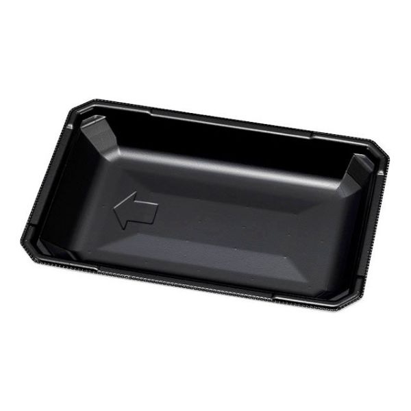 フルーツ容器 PSTR1812A平 黒 エフピコチューパ