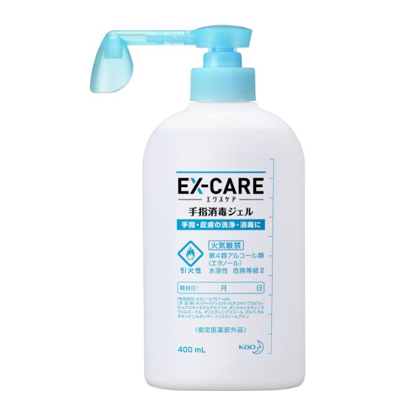 アルコール消毒剤 EX-CARE 手指消毒ジェル 400ml 花王
