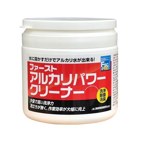 設備・機械用洗剤 ファースト・アルカリパワークリーナー 400g 大一産業