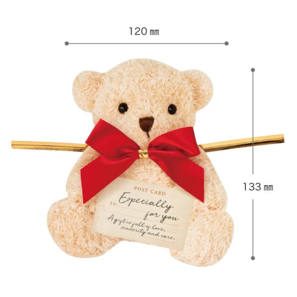 リボン付フォトプリントワイヤータイ-4(10個) ヘッズ