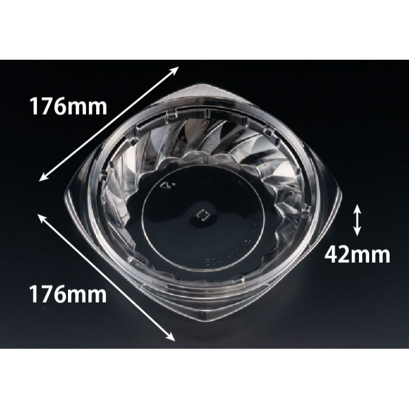 冷麺容器 バイオボール ジャスト4K 173-42B リスパック