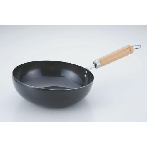 鍋 鉄こぼれにくい炒め鍋 23cm サミット工業