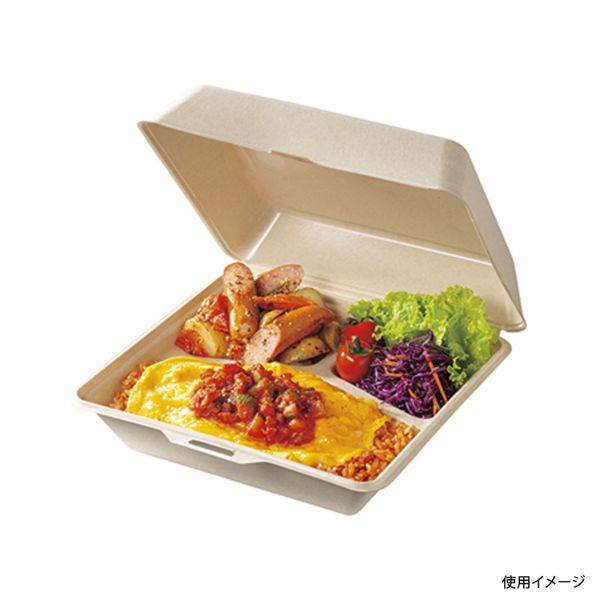 弁当容器 KM-58-T ナチュラル ケーピープラテック