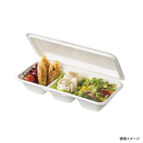弁当容器 KM-43-T ホワイト ケーピープラテック