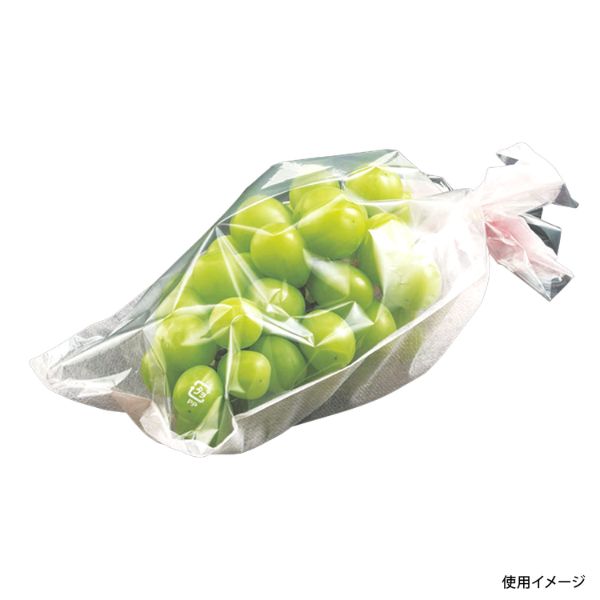 青果向け袋 ぶどう 不織布(ピンク)特大 プラ エフピコチューパ