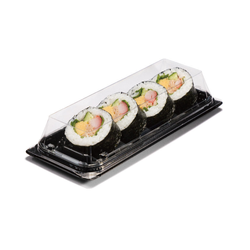 寿司容器 バイオ 優れ盛 太4B 黒 リスパック