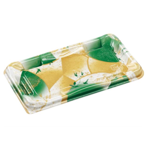 寿司容器 優彩2-5 本体 風光緑 エフピコ