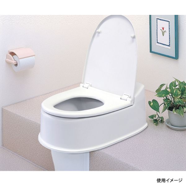 【介護/医療】トイレ周辺用具 リフォームトイレ 両用式 ホワイト TR200 アイリスオーヤマ