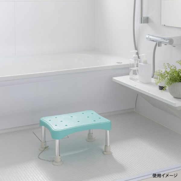 【介護/医療】入浴小物 ステップアンドインバスチェア グリーン YS-200 アイリスオーヤマ