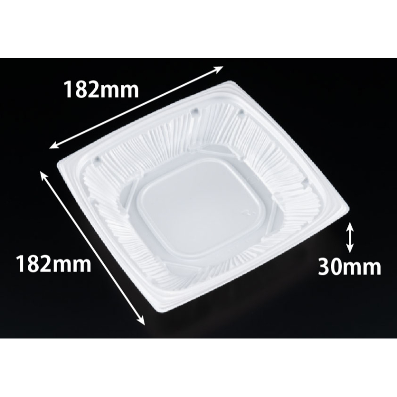 惣菜容器 バイオ ナチュール 18-30B 白 リスパック