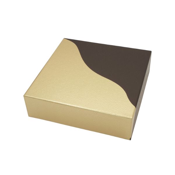 ギフト箱 きらび二段貼箱 L ゴールド(4個) ヘッズ