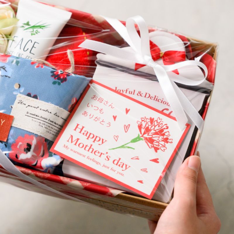 贈答用飾り 母ノ日メッセージカード-10 ハートカーネーション(30枚) ヘッズ