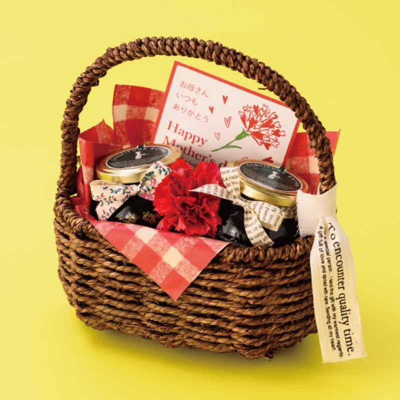 贈答用飾り 母ノ日メッセージカード-10 ハートカーネーション(30枚) ヘッズ