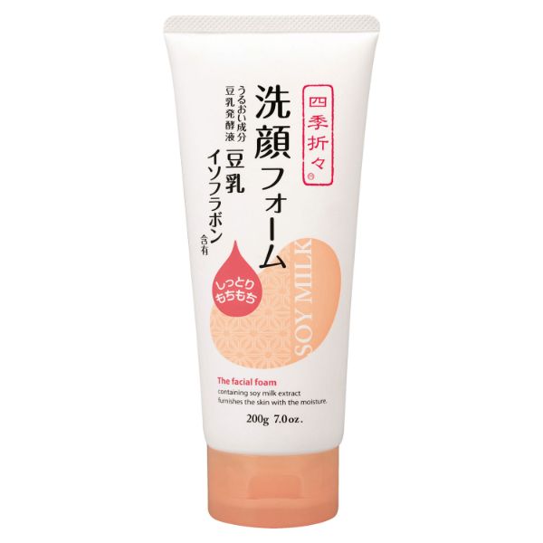 四季折々 豆乳イソフラボン 洗顔フォーム 熊野油脂