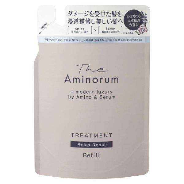 コンディショナー The Aminorum【ジ アミノラム】 TREATMENT 詰替 熊野油脂
