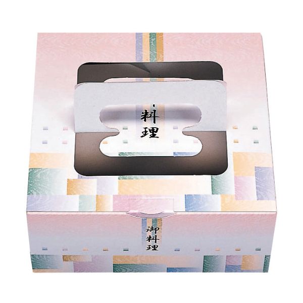 弁当容器 桃香 二段手提 BOXのみ 北原産業