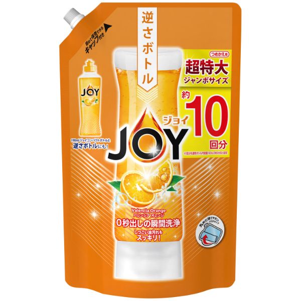 食器用洗剤ジョイコンパクトバレンシアオレンジつめかえ用ジャンボ1445mlPｱﾝﾄﾞG