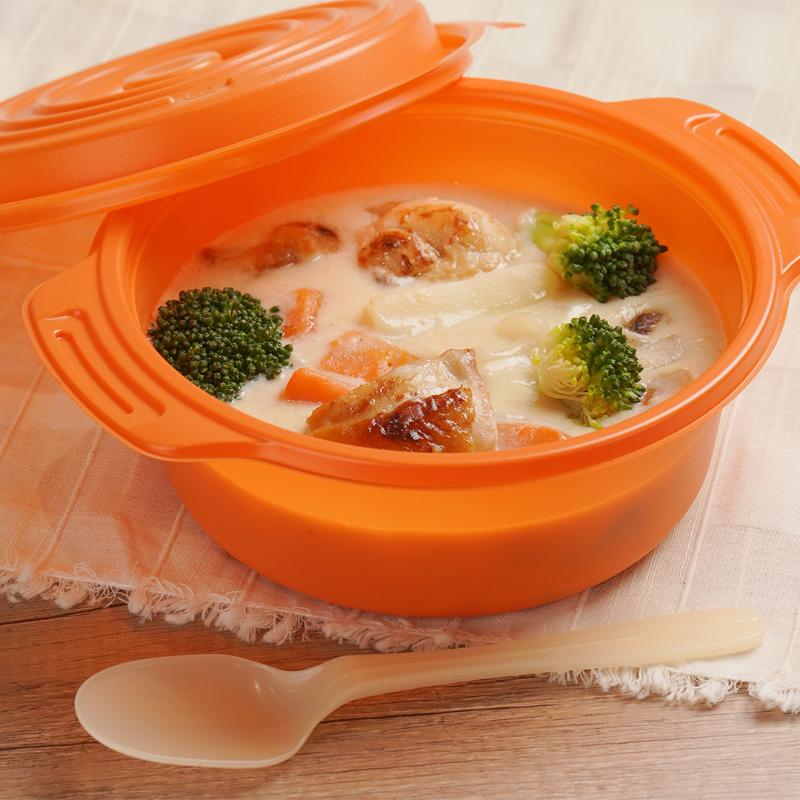 弁当容器 copotte丸鍋 大 オレンジ