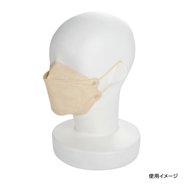 使い捨てマスク 不織布マスク MK-KF94 AP アプリコット 大黒工業