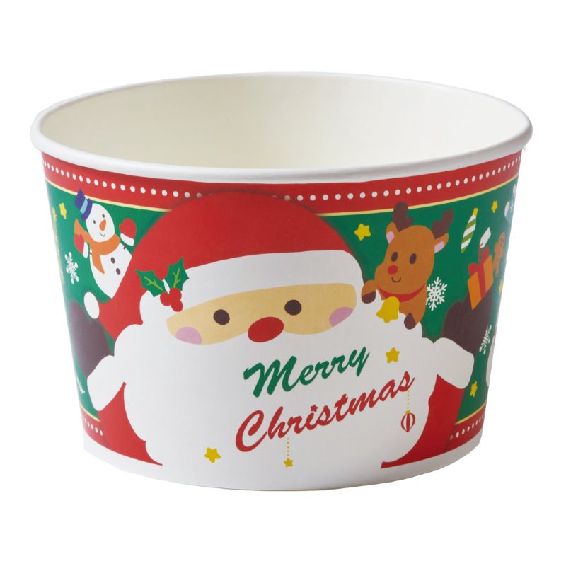 ケーキカップ XS806 ロールフリーカップ(エンジョイ) 天満紙器