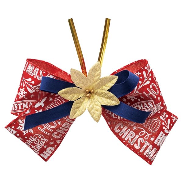 ポインセチアフルリールワイヤータイ-3(10個) ヘッズ