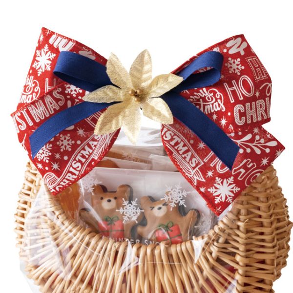 ポインセチアフルリールワイヤータイ-3(10個) ヘッズ